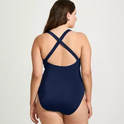 Women's Tugless X-Back One Piece Swimsuit