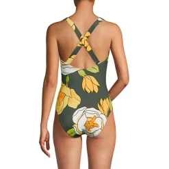 Women's Tugless X-Back One Piece Swimsuit