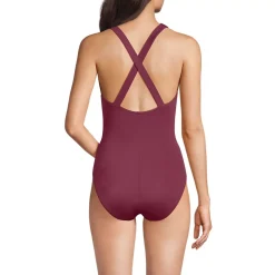 Women's Tugless X-Back One Piece Swimsuit