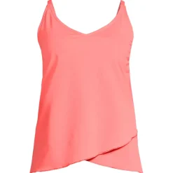 Women's Tulip Hem Tankini Top