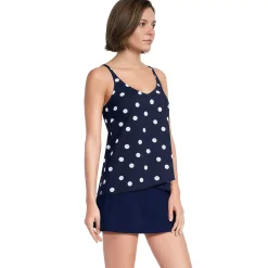 Women's Tulip Hem Tankini Top