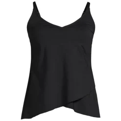 Women's Tulip Hem Tankini Top