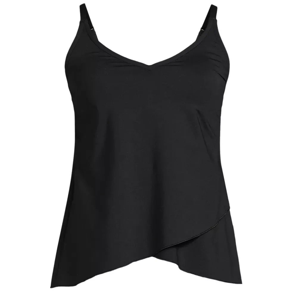 Women's Tulip Hem Tankini Top