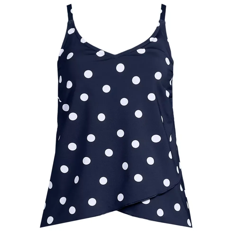Women's Tulip Hem Tankini Top