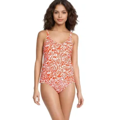 Women's Tulip Hem Tankini Top