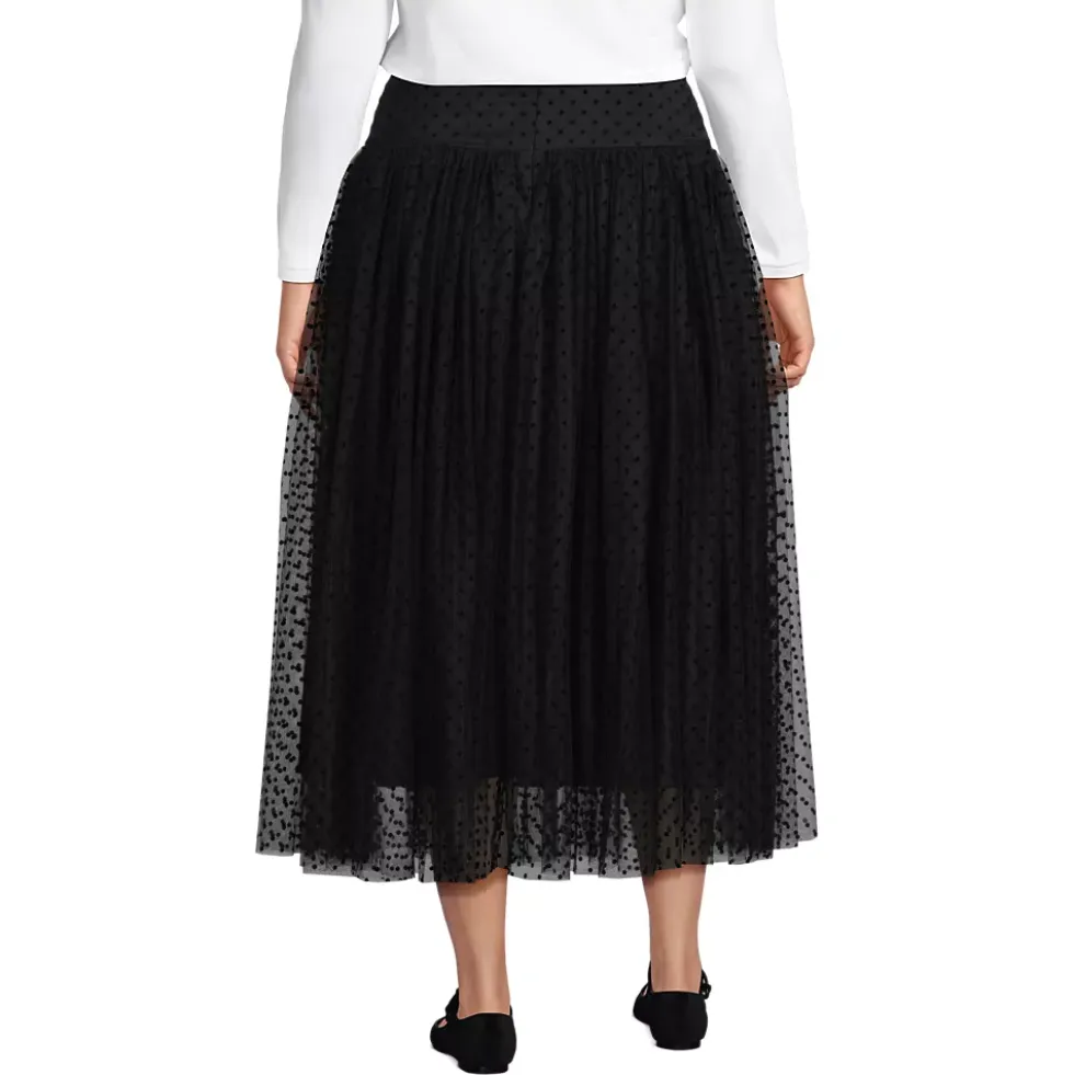 Women's Tulle Midi Skirt