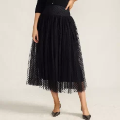 Women's Tulle Midi Skirt