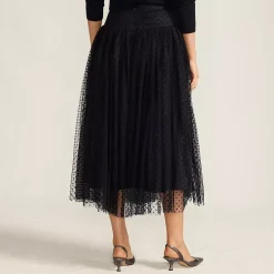 Women's Tulle Midi Skirt