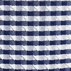 Women's Tummy Control Gingham Tugless High Waisted Bikini Bottoms