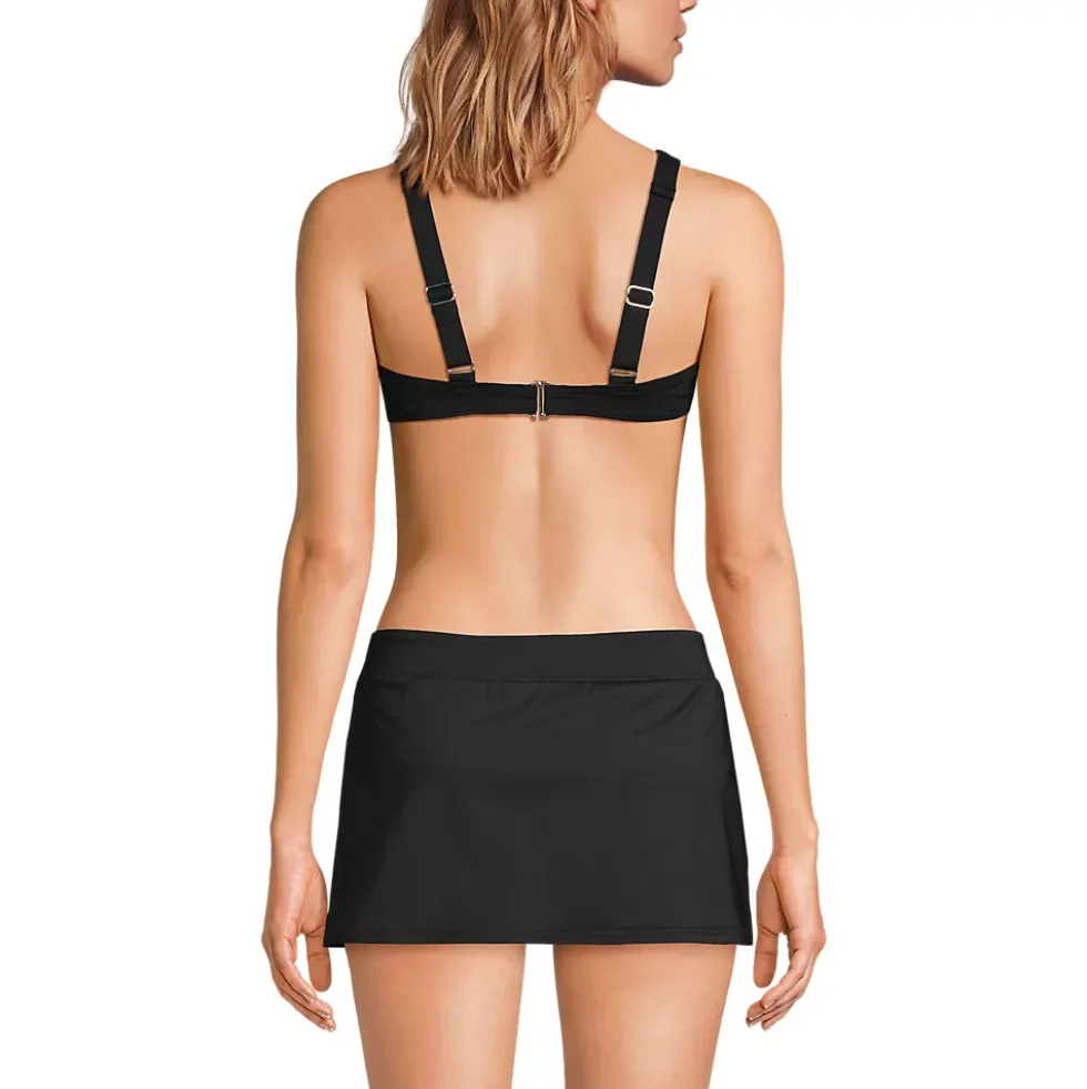 Women's Twist Front Underwire Bikini Swimsuit Top