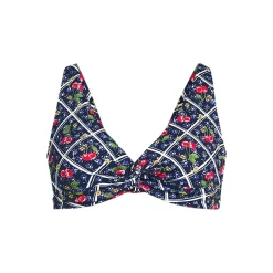 Women's Twist Front Underwire Bikini Swimsuit Top