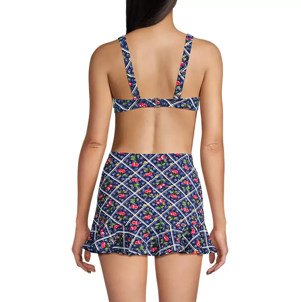Women's Twist Front Underwire Bikini Swimsuit Top