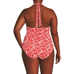 Women's Twist Halter Tankini Top