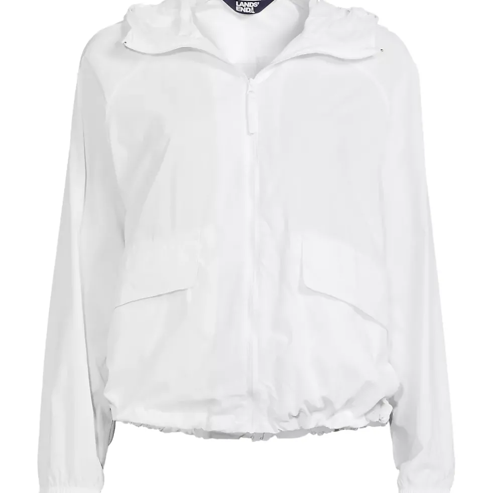 Women's UPF Packable Hooded Windbreaker Jacket