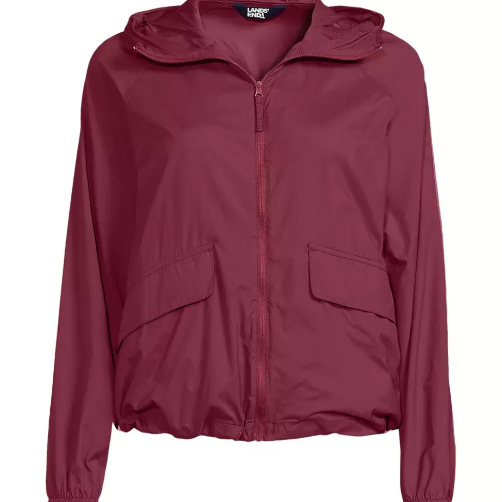 Women's UPF Packable Hooded Windbreaker Jacket