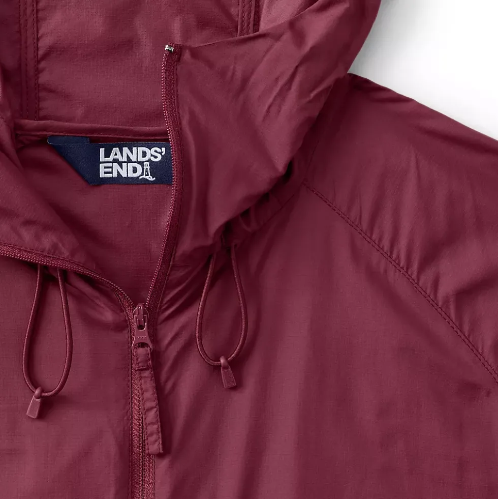 Women's UPF Packable Hooded Windbreaker Jacket
