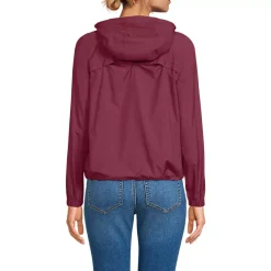 Women's UPF Packable Hooded Windbreaker Jacket