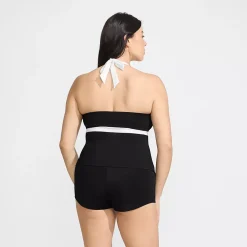 Women's V-Neck Halter Tankini Top