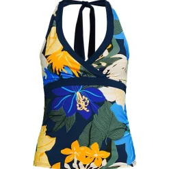 Women's V-Neck Halter Tankini Top