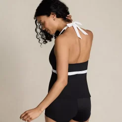 Women's V-Neck Halter Tankini Top
