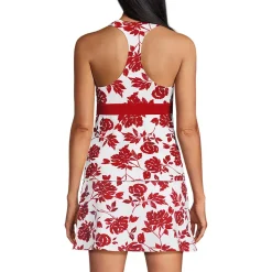Women's V-Neck Racerback Flutter Tankini