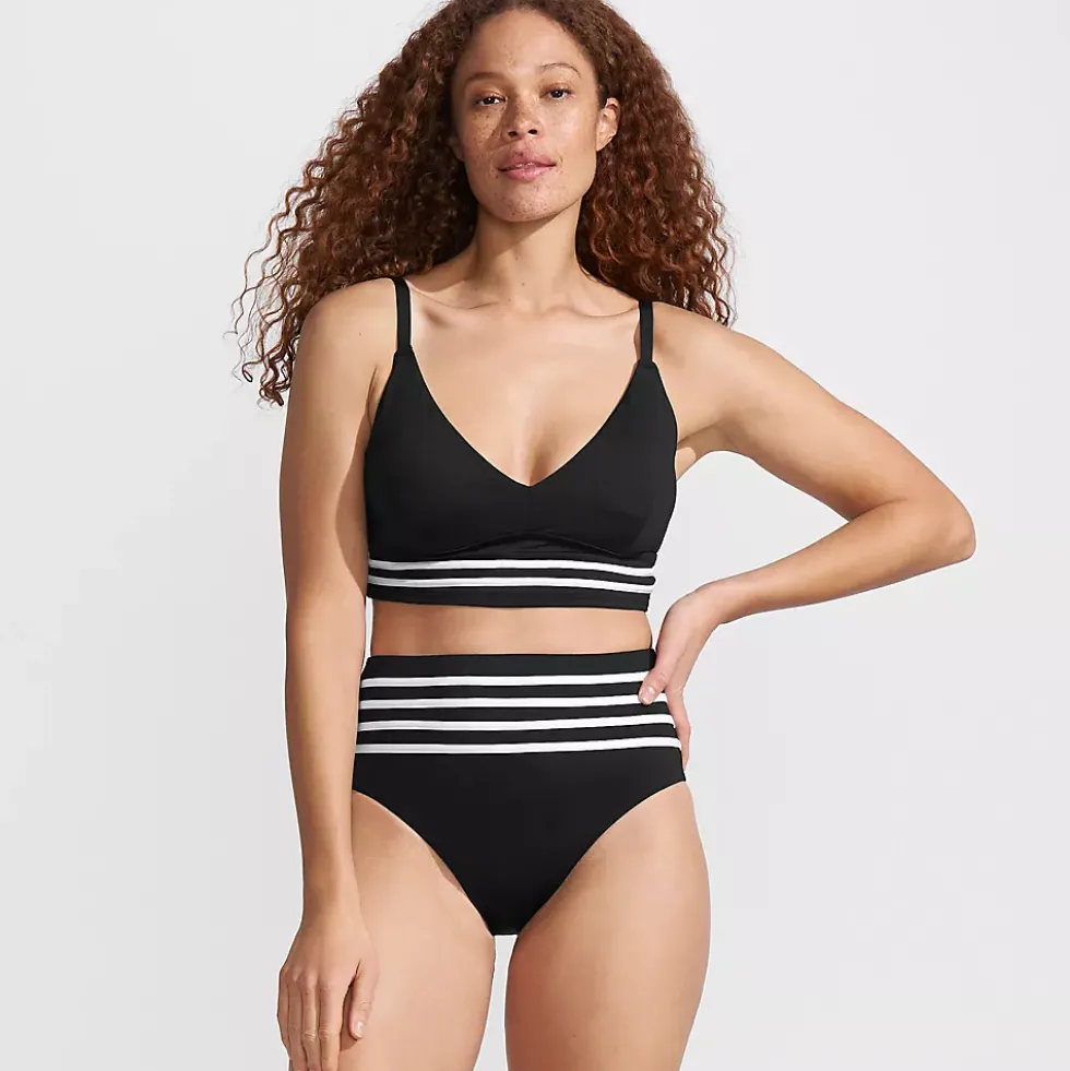 Women's V-Neck Underwire Bikini Top