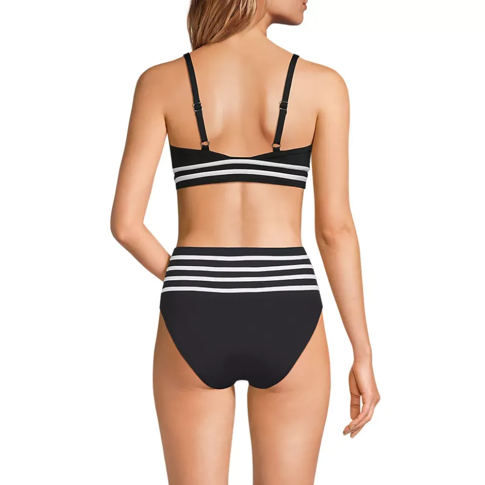 Women's V-Neck Underwire Bikini Top