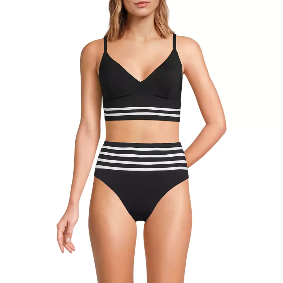 Women's V-Neck Underwire Bikini Top
