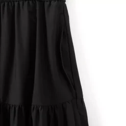 Women's Voile Tiered Eyelet Maxi Skirt