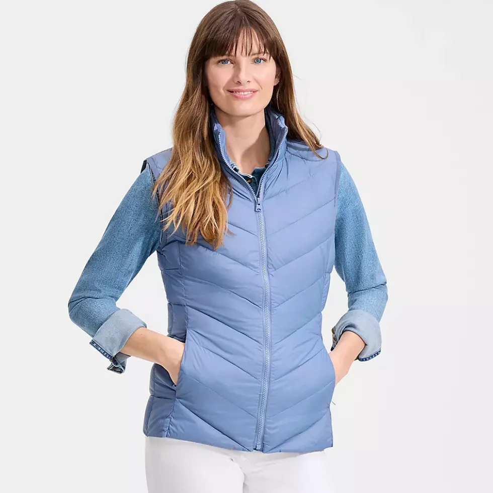 Women's Wanderweight Down Chevron Vest