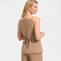 Women's Washable Suiting Button Front Vest