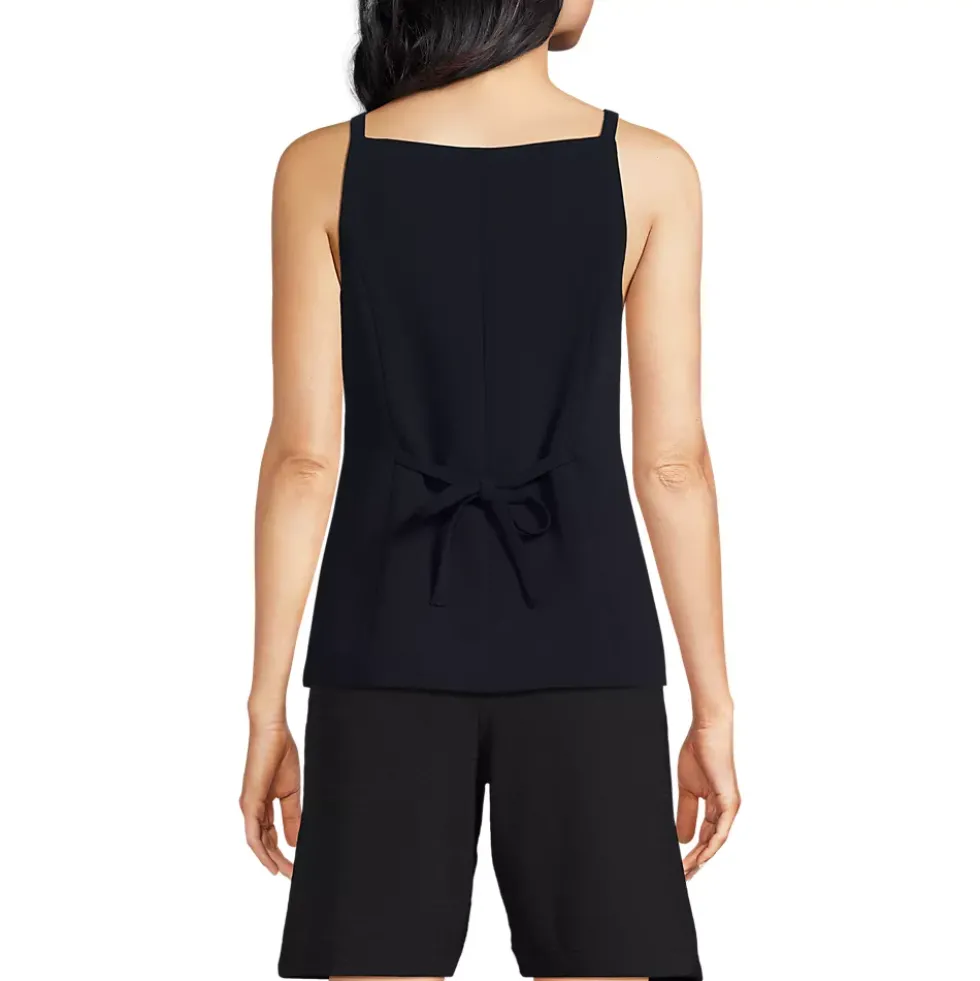 Women's Washable Suiting Button Front Vest