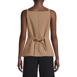 Women's Washable Suiting Button Front Vest