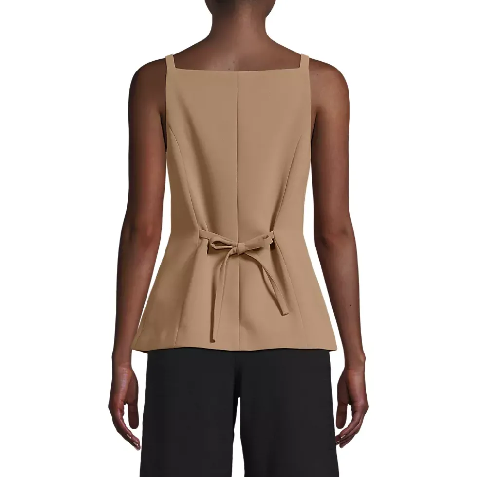 Women's Washable Suiting Button Front Vest