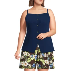 Women's Washable Suiting Button Front Vest