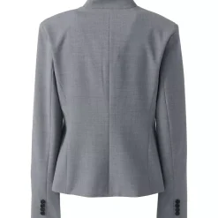Women's Washable Wool Collarless Blazer