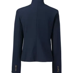 Women's Washable Wool Collarless Blazer