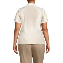 Women's Wide Rib Polo Shirt