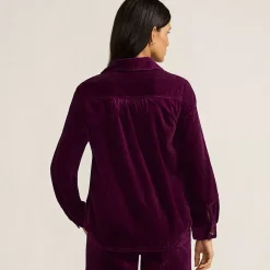 Women's Wide Wale Corduroy Shirt Jacket
