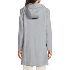 Women's Wool Coat with Removable Dickey