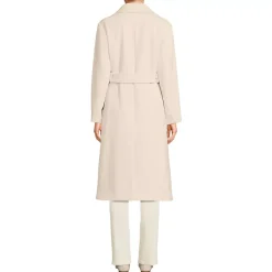 Women's Wool Wrap Long Coat