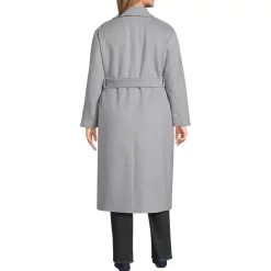 Women's Wool Wrap Long Coat