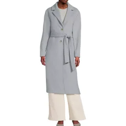 Women's Wool Wrap Long Coat