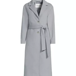 Women's Wool Wrap Long Coat