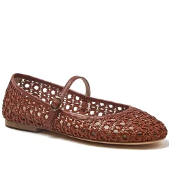 Women's Woven Mary Jane Flats
