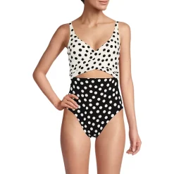 Women's Wrap Monokini High Leg One Piece Swimsuit