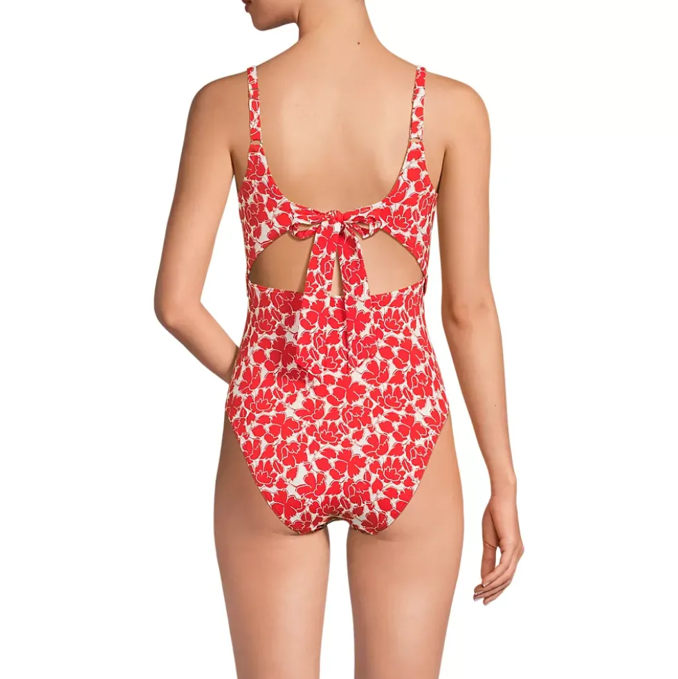 Women's Wrap Monokini High Leg One Piece Swimsuit
