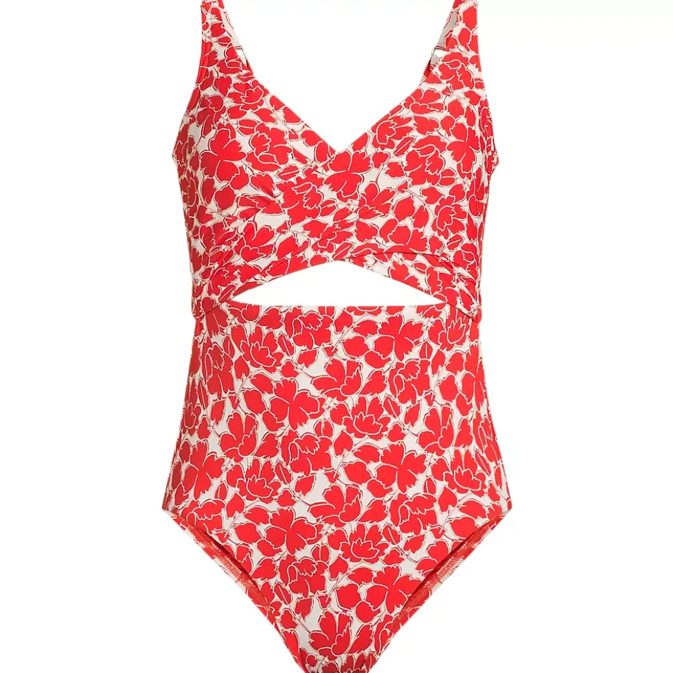 Women's Wrap Monokini High Leg One Piece Swimsuit