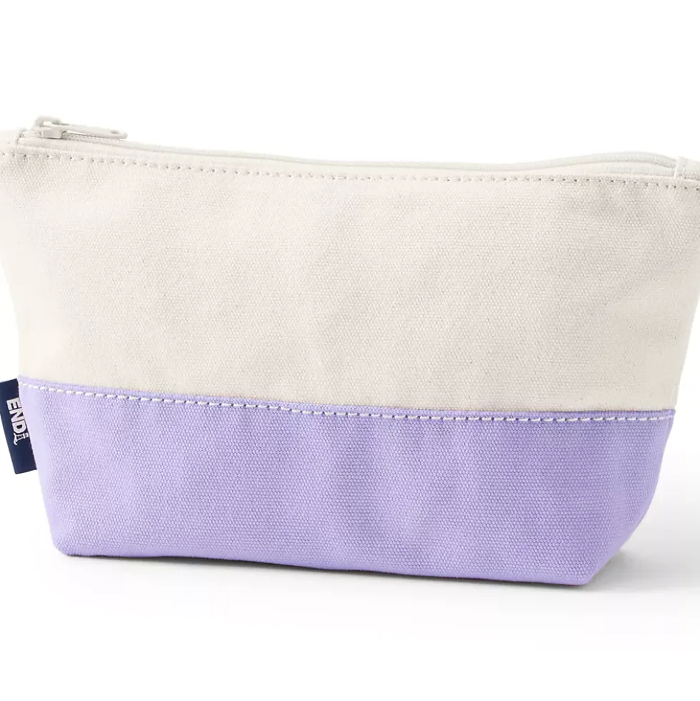 Zipper Canvas Pouch