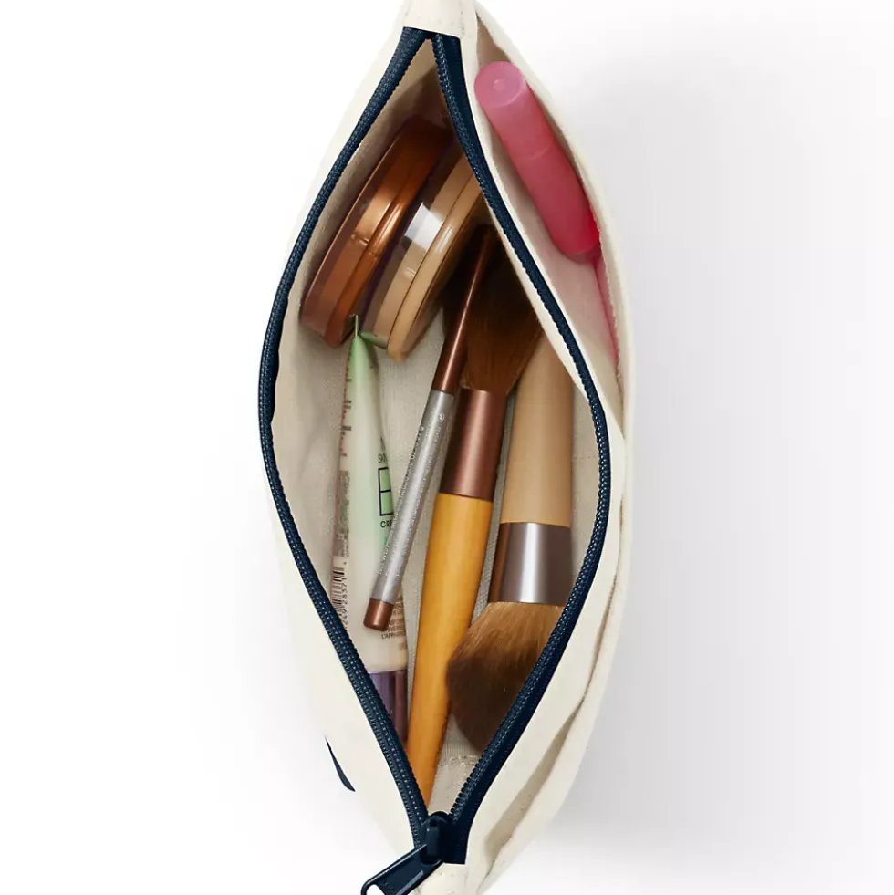 Zipper Canvas Pouch